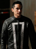Agents of Shield Robbie Reyes Style Leather Jacket