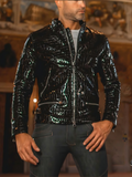 Black Motorcycle Brando Mens Leather Jacket