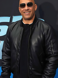 Black Vin Diesel Leather Jacket