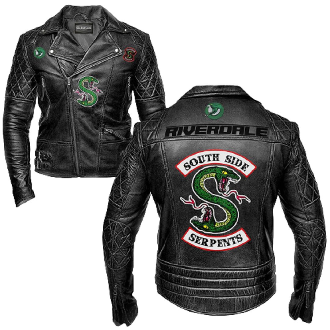 Black Riverdale Southside Serpents Jacket Jackets Empire