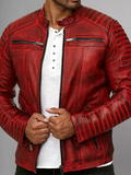 Cooper Biker Style Leather Jacket