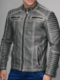 Cooper Biker Style Leather Jacket