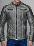 Cooper Biker Style Leather Jacket