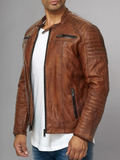 Cooper Biker Style Leather Jacket