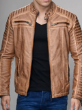 Cooper Biker Style Leather Jacket