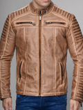 Cooper Biker Style Leather Jacket