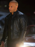 Dominic Toretto Black Leather Jacket