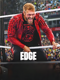 Edge SummerSlam Studded Red Leather Jacket