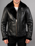 Francis B-3 Brown Leather Bomber Jacket