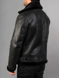 Francis B-3 Brown Leather Bomber Jacket