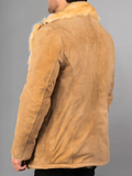 Furlong Suede Leather Coat