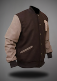 Hotline Miami Flight Brown Varsity Jacket
