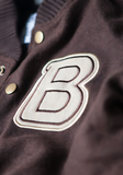 Hotline Miami Flight Brown Varsity Jacket
