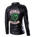 Men White Riverdale Southside Serpents Jacket