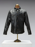 Men Real Black Soft Leather Shirt Jacket Suede Slim Fit Men Vintage