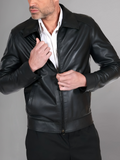 Men Winter Fashion Casual Leather Jacket
