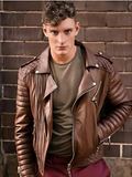 Men’s Biker Leather Jacket