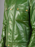 Mens Guardian Jacket With a stand-up collar and patch pockets