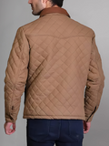 Mens Lightweight Beige Cotton Jacket