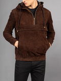 Mens Stylish Brown Leather Jacket
