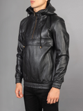 Mens Stylish Brown Leather Jacket
