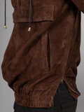 Mens Stylish Brown Leather Jacket
