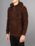 Mens Stylish Brown Leather Jacket
