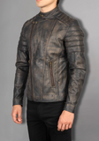 Mens Vintage Biker Leather Jacket
