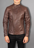 Mens Vintage Biker Leather Jacket
