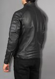 Mens Vintage Biker Leather Jacket
