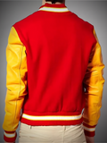 Michael Jackson M Logo Varsity Letterman Jacket