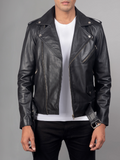 Negan The Walking Dead Black Leather Jacket