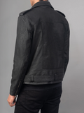 Negan The Walking Dead Black Leather Jacket