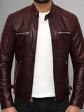 REVIT LANE BLACK LEATHER JACKET