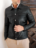 SAINT MORRIS PERTH LEATHER JACKET