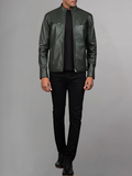 STRIVEN MENS LEATHER JACKET