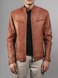 STRIVEN MENS LEATHER JACKET