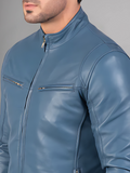 STRIVEN MENS LEATHER JACKET