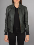 Westa A-2 Leather Bomber Jacket