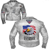 Cafe Racer American Eagle Leather Jacket Jackets Empire
