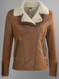 Womens Jane B3 Fur Sheepskin Bomber Jacket