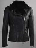 Womens Jane B3 Fur Sheepskin Bomber Jacket