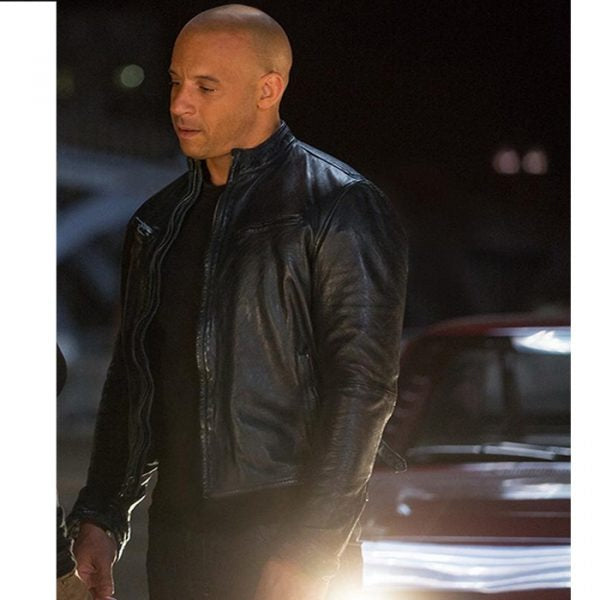 Dominic Toretto Black Leather Jacket Jackets Empire