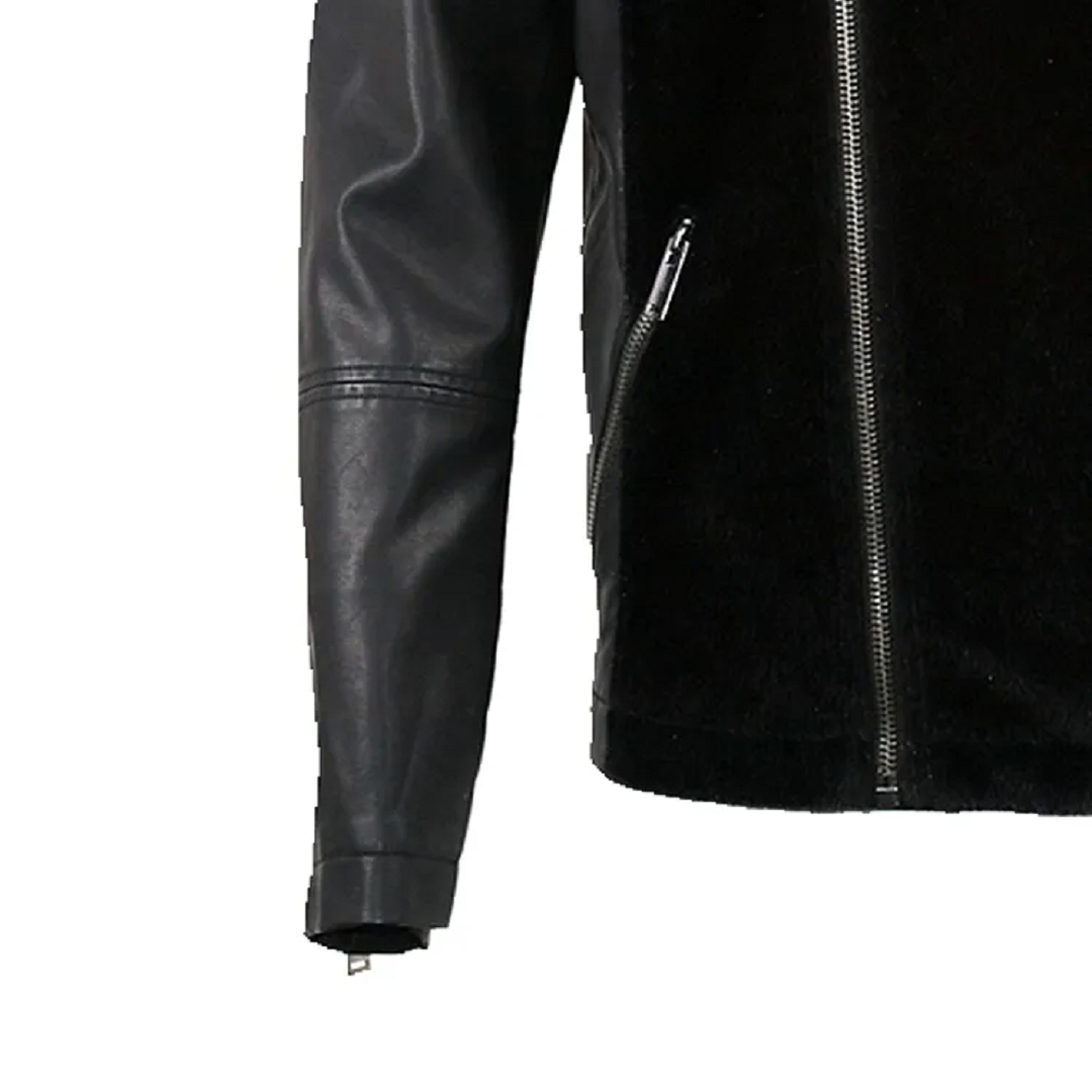 Spring Good Design Stylish Biker Men real Leather Jacket For Men Jackets Empire