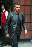 Brand New Men's David Beckham Leather Biker Jacket Jackets Empire