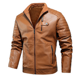 Men Winter Fashion Casual Leather Jacket Jackets Empire