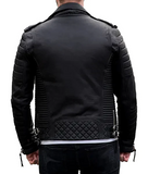 Men’s Biker Leather Jacket Jackets Empire